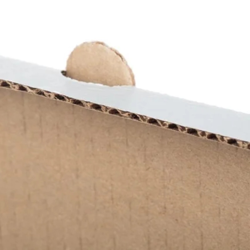 товар Коробка для пиццы 300х300х40 мм, квадрат, белая [гофрокартон Т-22, целлюлоза] PZ030B-Т22